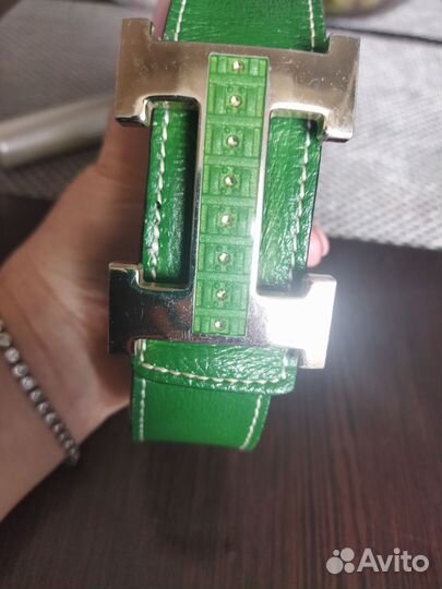 Ремень женский кожаный