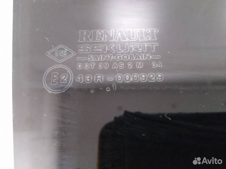 Стекло двери задней правой Renault Laguna 2 2001-2
