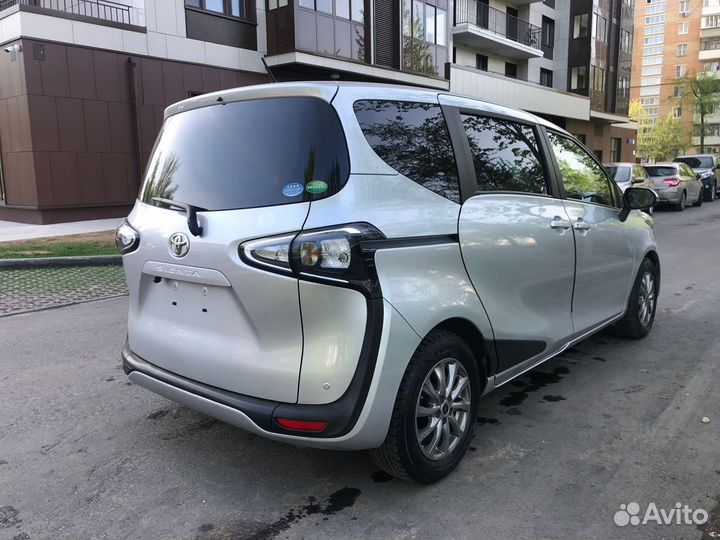 Toyota Sienta 1.5 CVT, 2019, 68 642 км