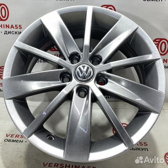 Диски оригинальные Volkswagen R15 5/100 цо 57.1 мм