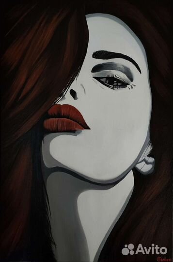 Интерьерная картина «Манящий взгляд»