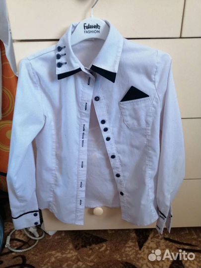 Блузки школьные 6 штук