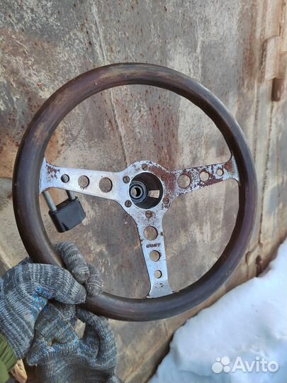 Деревянный руль