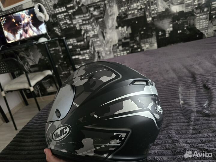 Мотошлем hjc cs15 с двумя визорами