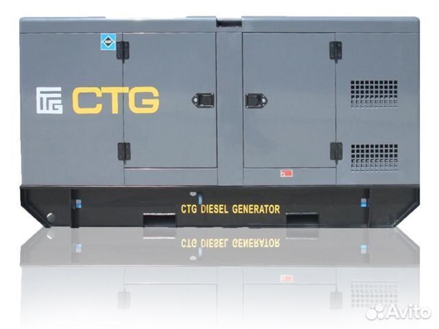Трехфазный дизельный генератор CTG AD-275RE