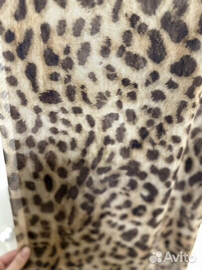Платье леопардовое zara