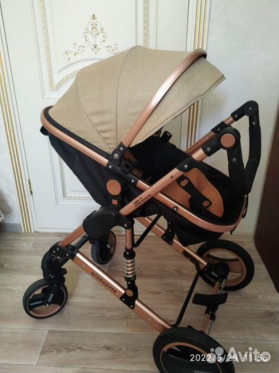 Детская коляска и качели