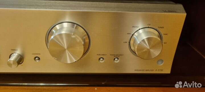 Усилитель Onkyo A-9755, акустика B&W 703