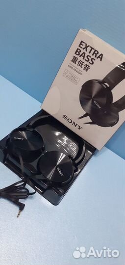 Наушники Sony Extra Bass объёмный стереозвук