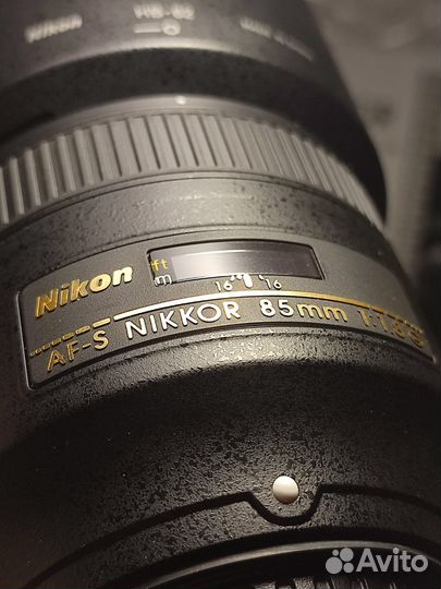 Объектив Nikon AF-S 85mm f/1.8G Как новый