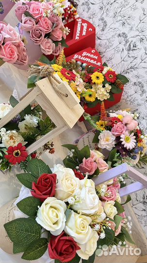 Букет из мыла