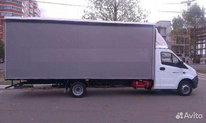 Грузоперевозки Газели 5 - 6 метров 30куб до 3 тонн