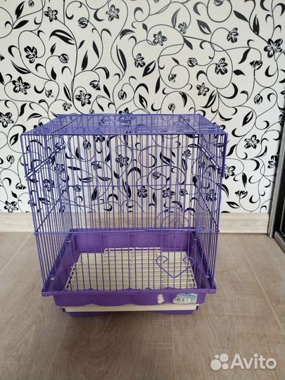 Домик для хомячка 29/35/21 с поддоном