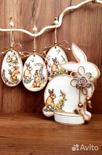 Пасхальный декор(ручная работа)