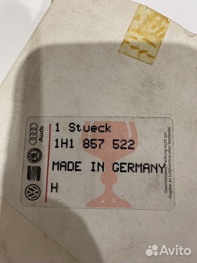 Полотно зеркала VW Golf mk 3 правое