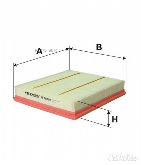 Filtron AP0261 Фильтр воздушный BMW