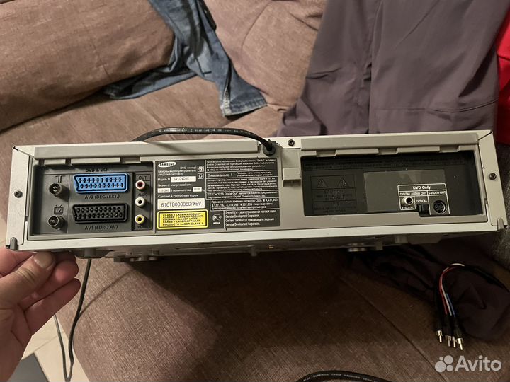 DVD VHS рекордер капаоке Samsung SV-DVD3E