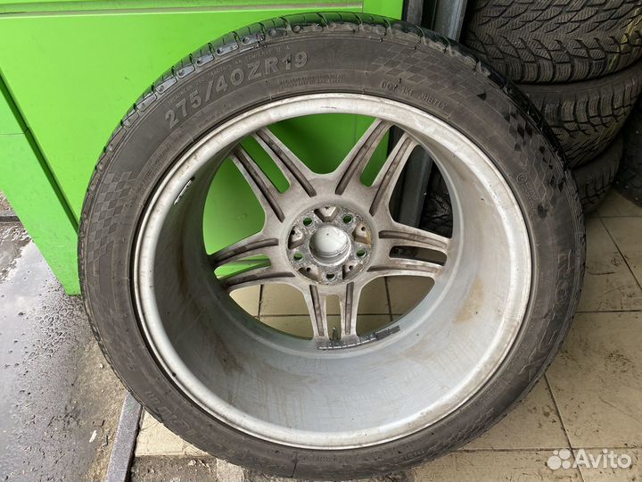 Колеса Mercedes-Benz AMG R19 разноширокие