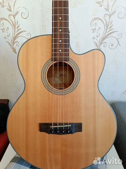 Акустическая бас-гитара Cort SJB5F-NS