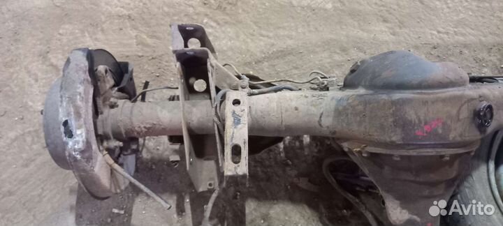 Задний мост в сборе передаточным числом 4.9Pajero