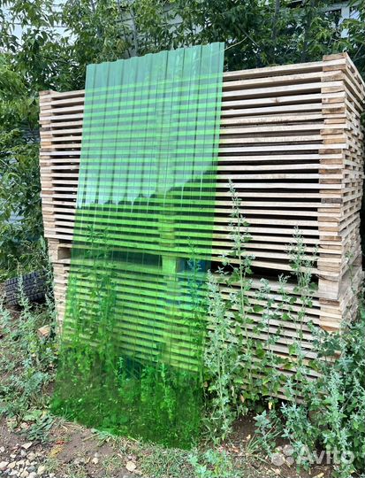 Шифер пэт не гниет, без посредников, пласт. g-3741