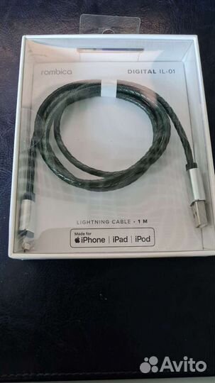 Кабель для Apple iPhone, iPad, iPod лицензия