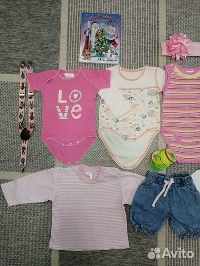 Вещи пакетом для девочки