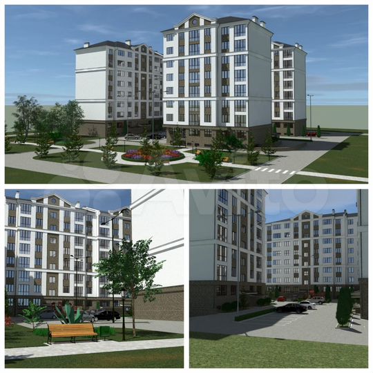 2-к. квартира, 67,9 м², 6/8 эт.