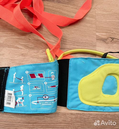 Страховочный пояс для обучения на горных лыжах