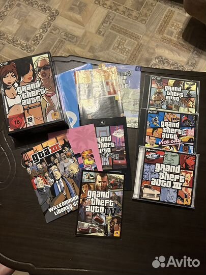 GTA трилогия,оригинальная, на дисках