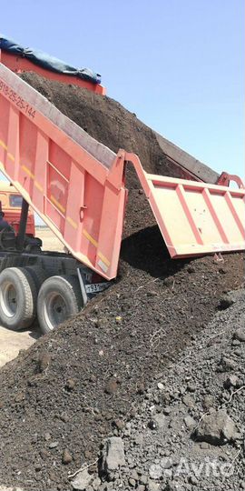 Земля- чернозем перегной с доставкой от 1 куба