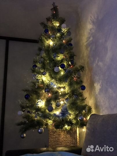 Елка сосна искусственная 170-180см
