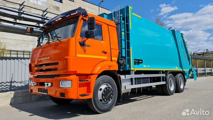 Мусоровоз 18м3 для вывоза крупногабаритного мусора