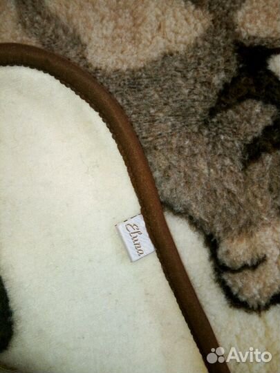 Одеяло детское (новое) из овечьей шерсти