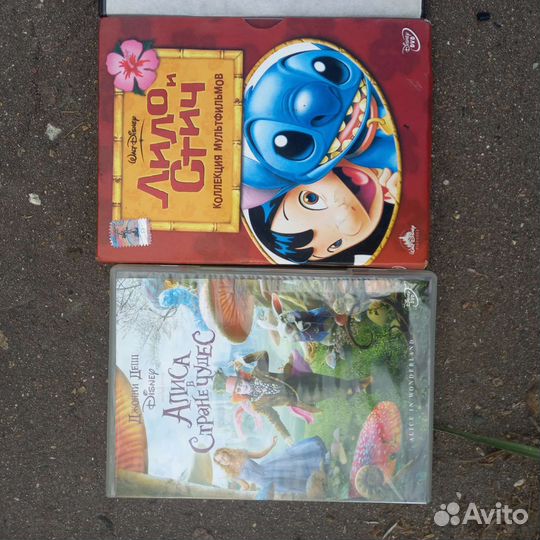 Двд диски с мультиками Диснея