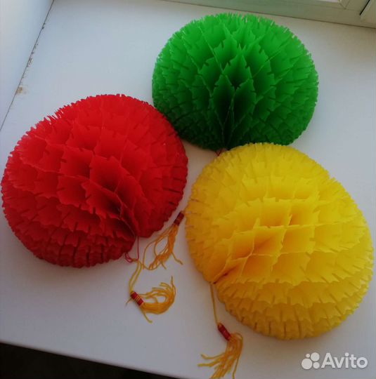 Бумажные фонарики