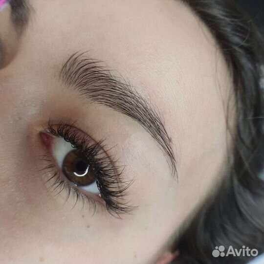 Наращивание ресниц модель