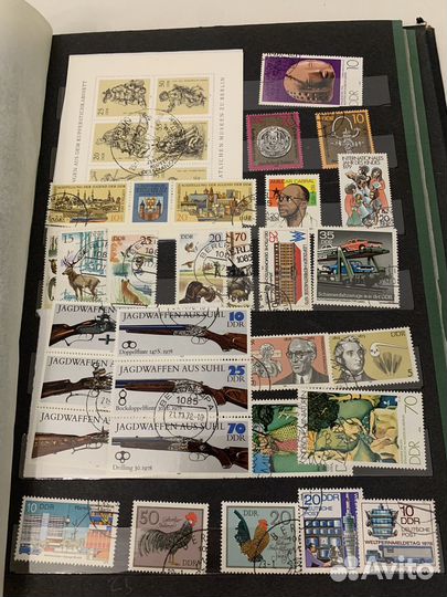Винтаж Марки ГДР 1970-е