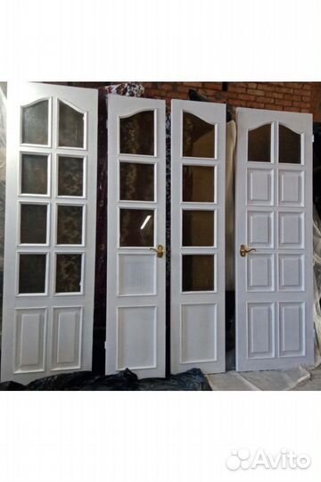 Деревянные двери винтаж