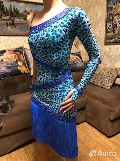 Бальное платье латина ю2