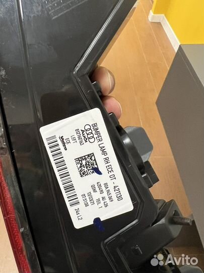 Фонарь задний Audi Q5 оригинал