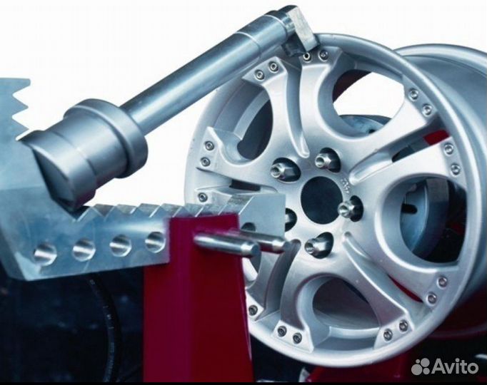 Правка литых и прокатка штампованых дисков, монтаж