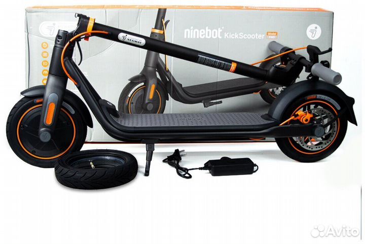 Электросамокат ninebot kickscooter f40 30км/ч