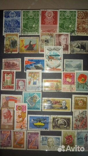 Марки СССР Писатели Поэты Личности Даты 1937-1977г