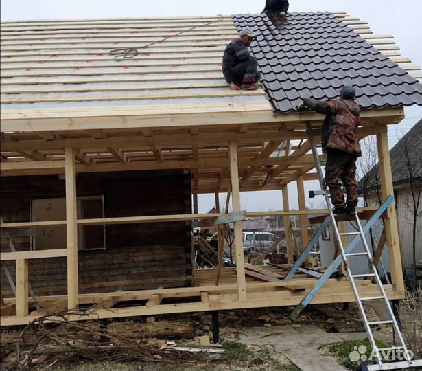 Подъем домов/Фундаменты/Кровля/Замена венцов/Полы