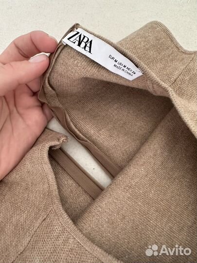 Платье zara миди М