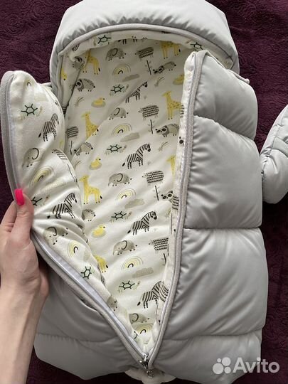 Конверт на выписку зимний