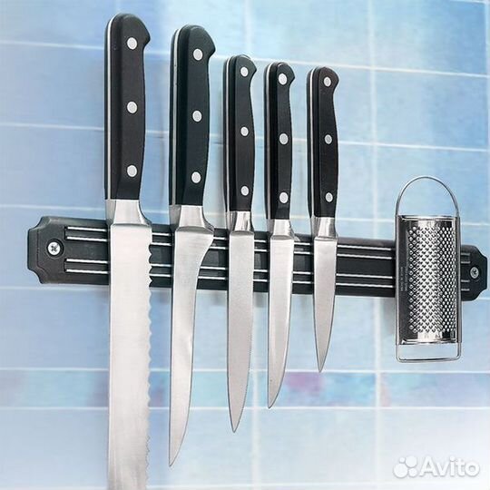 Магнитный держатель для кухонных ножей 33см