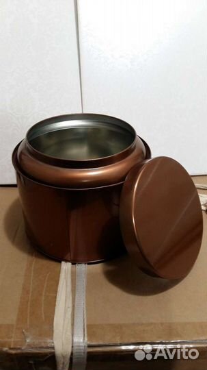 Жестяные банки для чая