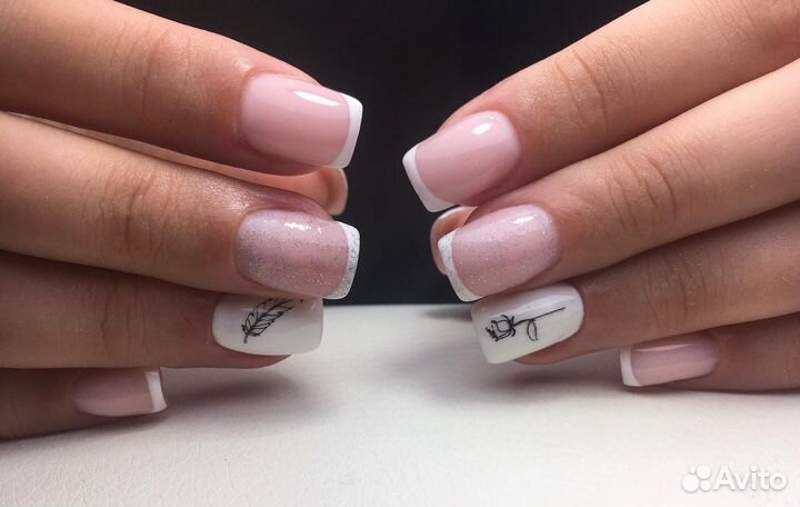 Гель-лак,укрепление гелем,наращивание